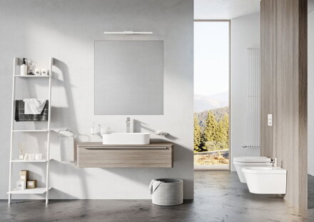 Ravak UMÝVADLO Ceramic 550 R Slim keramické white XJX01155002