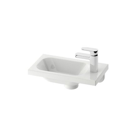 Ravak UMÝVADIELKO Chrome R white s otvormi XJGP1100000