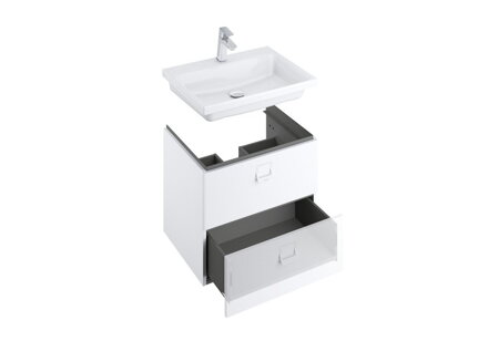Ravak UMÝVADLO Comfort 600 keramické white XJX01260001