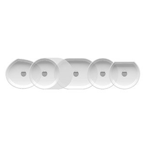 Ravak UMÝVADLO MOON 1C white bez prepadu XJN01300001