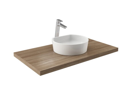 Ravak UMÝVADLO MOON 1C white bez prepadu XJN01300001