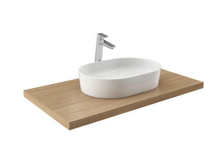Ravak UMÝVADLO MOON 2 white bez prepadu XJN01300002