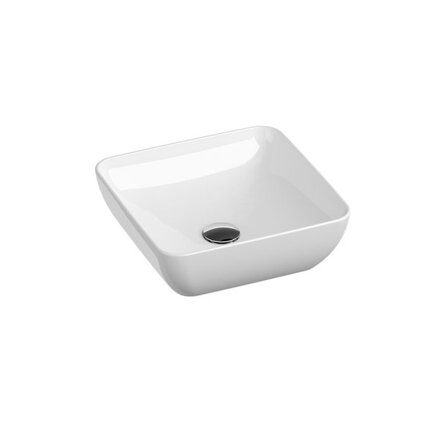 Ravak UMÝVADLO Uni 380 S Slim keramické white XJX01138001