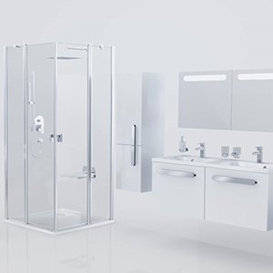 Ravak VAŇA OBDĹŽNIKOVÁ CHROME 150x70 snowwhite C721000000