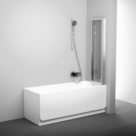 Ravak VAŇOVÁ ZÁSTENA VS3 115 white + transparent 795S0100Z1