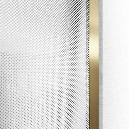 Rea AERO OMBRE BRUSH GOLD/WHITE 120 PEVNÁ SPRCHOVÁ STENA 120x195, zlatá sklo ombre REA-K2466