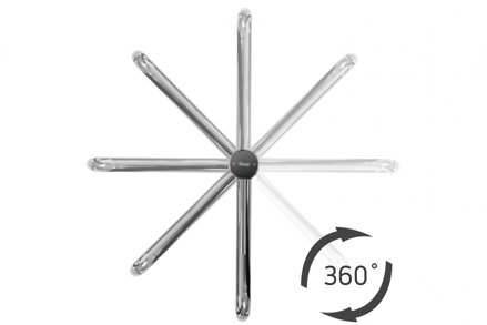 Rea LUGANO BATÉRIA UMÝVADLOVÁ VYSOKÁ 340mm, čierna REA-B5001