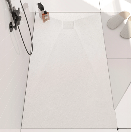 Rea MAGNUM WHITE OBDĹŽNIKOVÁ SPRCHOVÁ VANIČKA 80x100, biela REA-K3335
