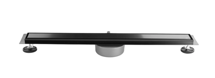 Rea NEOX BLACK N PRO NEREZOVÝ SPRCHOVÝ ŽĽAB 600 mm, čierny matný REA-G7801