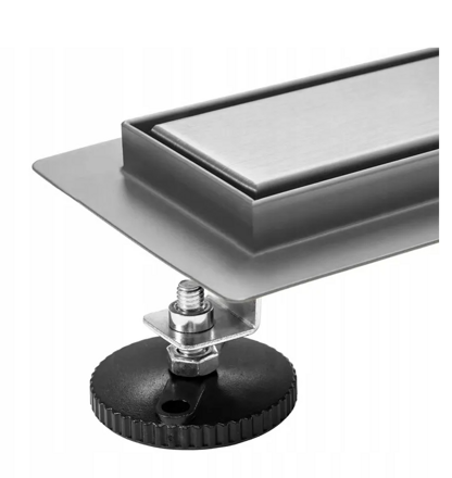 Rea NEOX N PRO NEREZOVÝ SPRCHOVÝ ŽĽAB 800 mm, chróm kartáčovaný REA-G5809