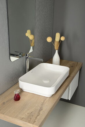 SOTT AQUA Keramické umývadlo 60x38cm, biela