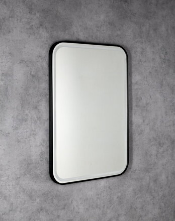 CETIS zrkadlo s LED osvetlením 60x80cm, čierna mat CETIS zrkadlo s LED osvetlením 60x80cm, čierna mat