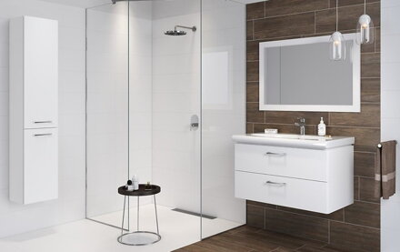 Cersanit LARA SKRINKA 50x46 S UMÝVADLOM CITY, v demonte, biele S801-141-DSM