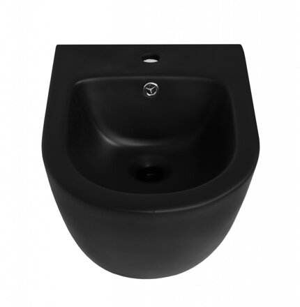 Rea CARLO MINI BIDET ZÁVESNÝ, 33x37x50, čierna matná, C9901