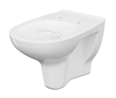Cersanit ARTECO WC MISA ZÁVESNÁ Clean On + SEDÁTKO SLIM DUROPLAST odnímateľné, biele S701-178