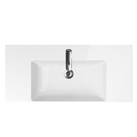 Cersanit INVERTO UMÝVADLO NÁBYTKOVÉ 100 cm, keramické, biele lesklé K671-007