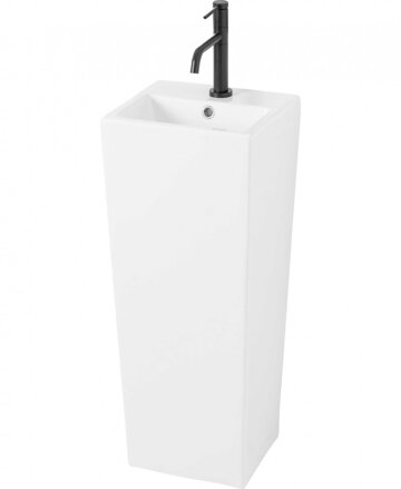 Rea KAMILA UMÝVADLO VOĽNE STOJACE 33 cm, biele keramické, REA-U5633
