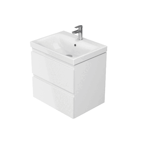 Cersanit MODUO SLIM SKRINKA POD UMÝVADLO SO ZÁSUVKAMI 50 cm, biela S929-006