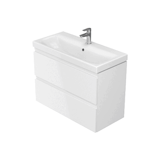 Cersanit MODUO SLIM SKRINKA POD UMÝVADLO SO ZÁSUVKAMI 80 cm, biela S929-002