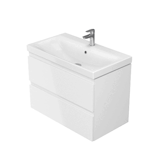 Cersanit MODUO SKRINKA POD UMÝVADLO SO ZÁSUVKAMI 80 cm, biela S929-008