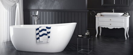 Excellent COMFORT 2.0 VAŇA VOĽNE STOJACA 175x74, biela akrylátová WAEX.CMP2.17WH