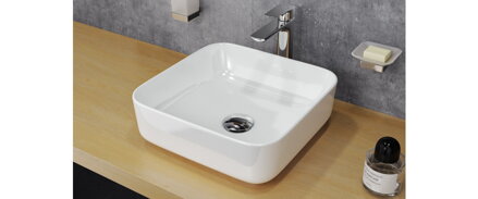Excellent CORI 38 UMÝVADLO NA DOSKU 38 cm, keramické, biele CEAC.2201.WH