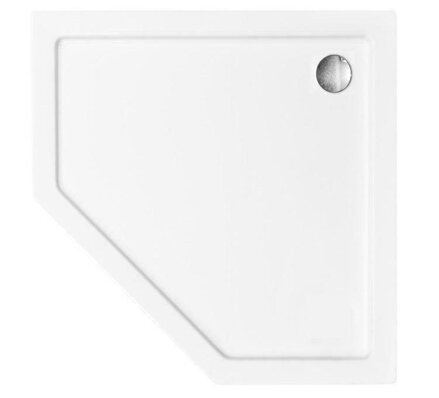 Rea DIAMOND SPRCHOVÁ VANIČKA PÄŤUHOLNÍKOVÁ 90x90 + sifón, biela, REA-K6522