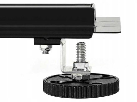 Rea NEO & PURE N PRO NEREZOVÝ SPRCHOVÝ ŽĽAB 900 mm, čierny matný REA-G8908
