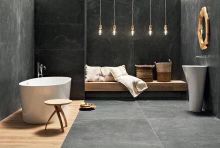 Tubadzin GRAND CAVE GREY STR GRES 119,8X59,8 dlažba
