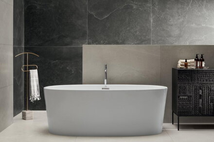 Tubadzin GRAND CAVE GREY STR GRES 119,8X119,8 dlažba