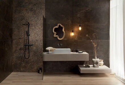 Tubadzin GRAND CAVE BROWN LAP GRES 59,8X119,8 dlažba