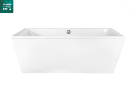 Besco VERA 180 VAŇA VOĽNE STOJACA 180x80, biela s panelom sanitárny kompozit WKV-180-WO