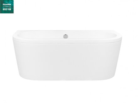 Besco VISTA 150 VAŇA VOĽNE STOJACA 150x75, biela sanitárny kompozit WKV-150-WS