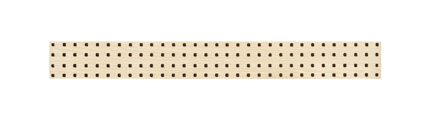 Domino MORINGA BEIGE 44,8X5 lištela