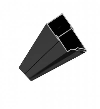 Rea MOLIER MAGNETICKÝ PROFIL čierny, 190 cm REA-K6395