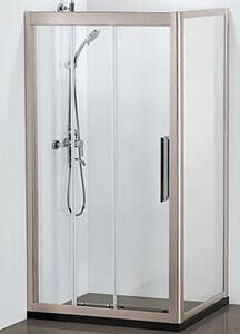 Aquatek DYNAMIC R34 OBDĹŽNIKOVÝ SPRCHOVÝ KÚT 120x90, ľavý, sklo číre