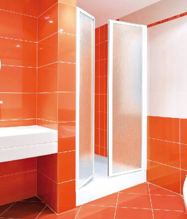Aquatek LUX B2 100 SPRCHOVÉ DVERE, sklo cincilla