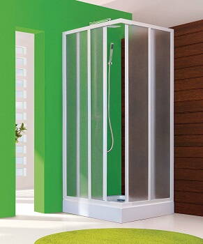 Aquatek ROYAL A4 ŠTVORCOVÝ SPRCHOVÝ KÚT 80x80, sklo cincilla