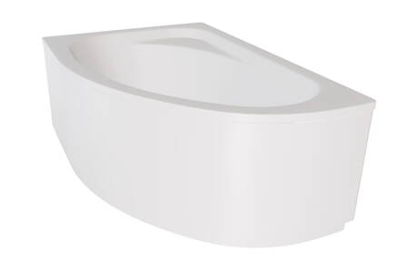 Besco CORNEA 140 VAŇOVÝ PANEL, ľavý biely sanitárny akrylát OAC-140-NL