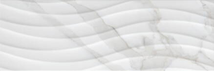 Ceramica Bianca DEMETER WHITE ONDA CCR149 LESK REKT. 25x75 obklad