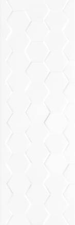 Ceramica Bianca HEXAGON WHITE REKT. CCR12 H 25X75 obklad