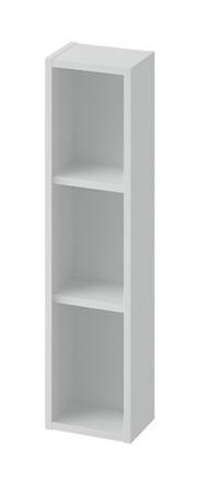 Cersanit LARGA SKRINKA ZÁVESNÁ OTVORENÁ 20 cm, sivá S932-096