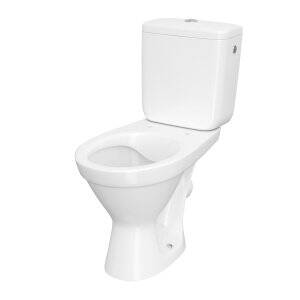 Cersanit CERSANIA WC MISA STOJACA, Simple On + sedátko SLIM duroplast, zadný odpad 3/6 l, biele keramické K11-2339