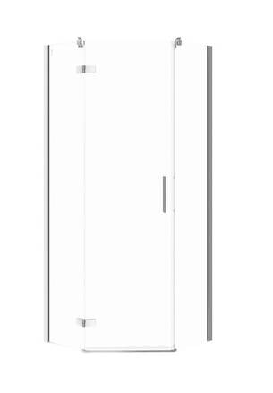 Cersanit JOTA PÄŤUHOLNÍKOVÝ SPRCHOVÝ KÚT 90x90x195, ľavý, chróm, sklo číre S160-014