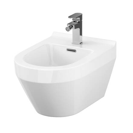 Cersanit CREA BIDET ZÁVESNÝ 35,5x33x51,5 cm, Perfect Clean, biela K114-009