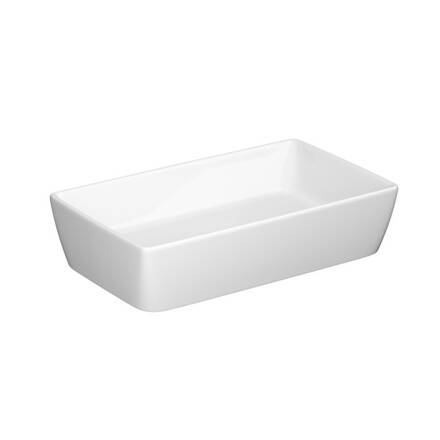 Cersanit CITY UMÝVADLO NA DOSKU 60 cm + keram.pileta klik-klak, biele keramické K35-047