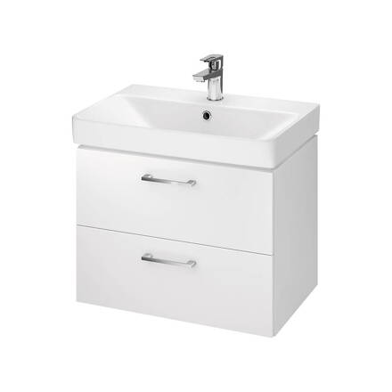 Cersanit MILLE SKRINKA 46x60 S UMÝVADLOM MILLE SLIM v demonte, biela S801-318-DSM