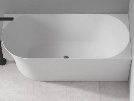 Emporia MOLLY 150 VAŇA VOĽNE STOJACA 150x78, pravá biela akrylát, klik-klak biely EMPORIA-TW-7790R-1500