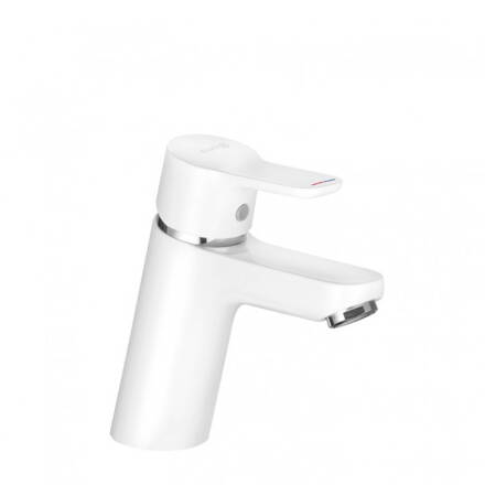 Kludi PURE&EASY JEDNOPÁKOVÁ BATÉRIA UMÝVADLOVÁ 70 DN 15 bez odpadovej súpravy biela/chróm 370289165