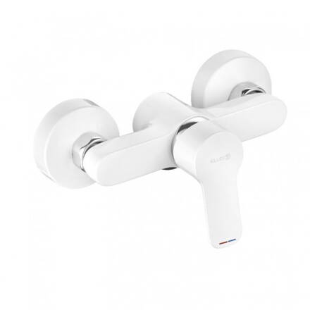 Kludi PURE&EASY BATÉRIA SPRCHOVÁ JEDNOPÁKOVÁ DN 15 biela/chróm 378419165